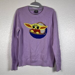 Amazon Essentials Kids Lavender Sweater with Star Wars Character Design Size XXL